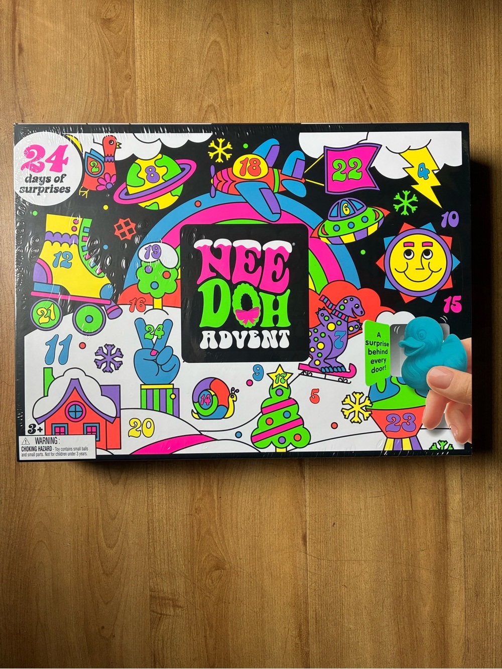 NeeDoh Christmas Advent Calendar 2026 NEW Rare Authentic Schylling SEALED